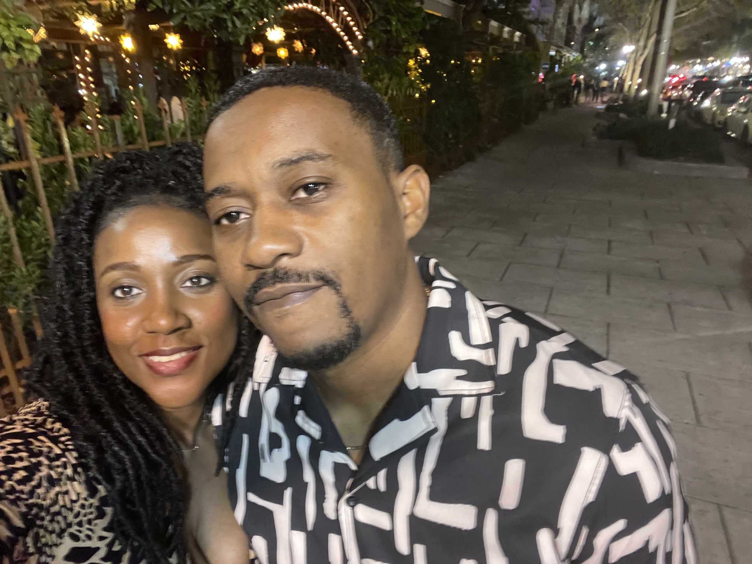 Rudy and Kerri on a night out